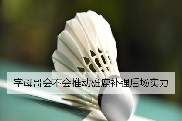 字母哥会不会推动雄鹿补强后场实力